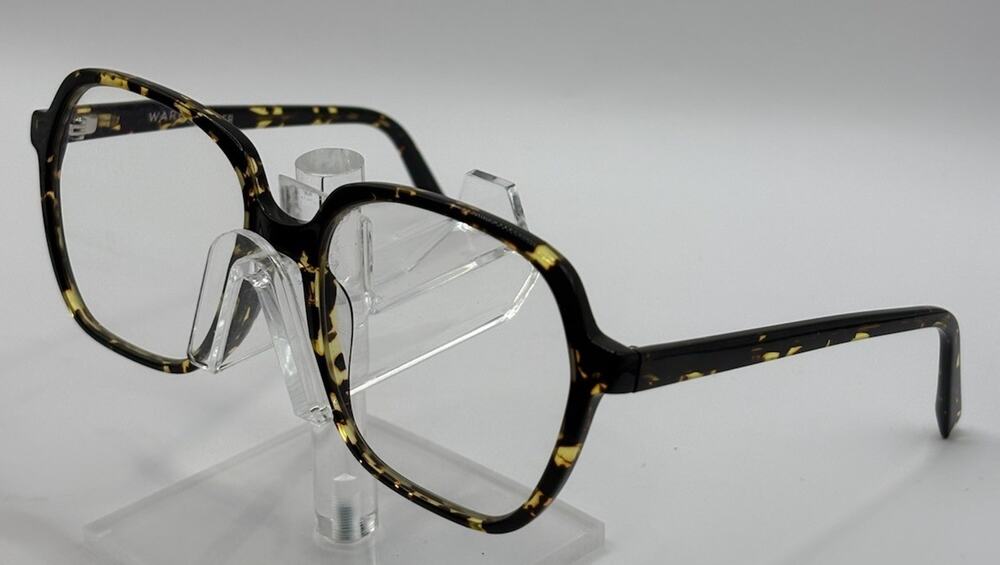 Warby Parker Whitney XW 302 Black Yellow Tortoise Eyeglass Frames 57-18-140